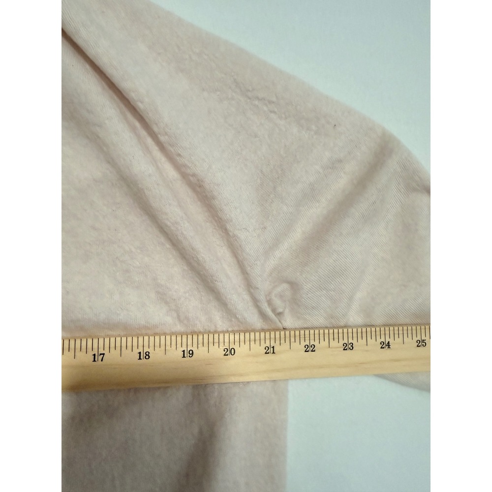 Pilcro Cardigan Sweater Small Oatmeal Wool V-Neck Minimalist Quiet Luxury - Picture 4 of 7